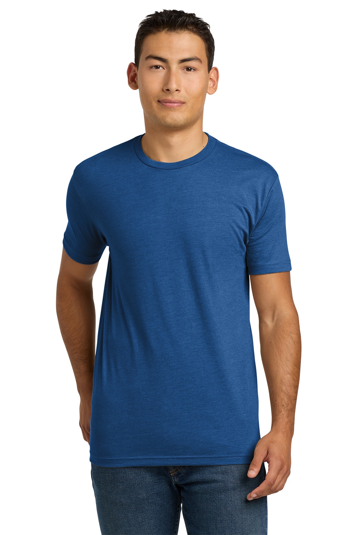 Next Level 6210 Adult CVC Tee in blue